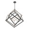 Dweled Atlas 50in LED Articulating Chandelier in 3500K Black PD-510 - alternate 3